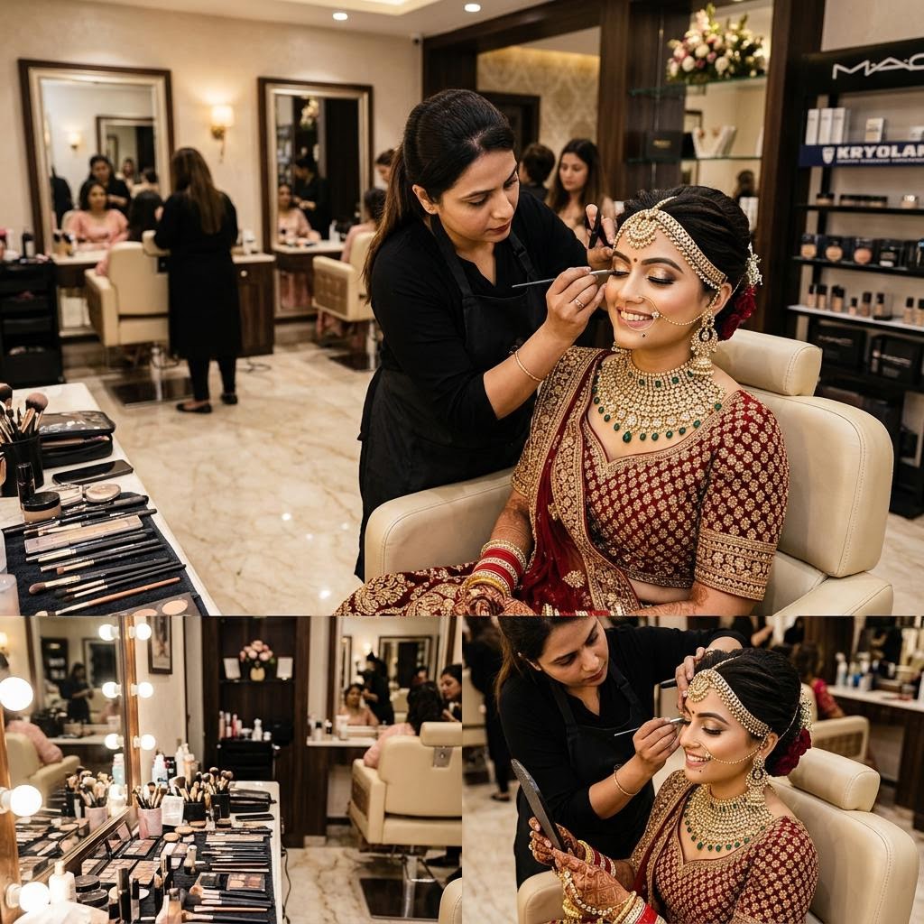 Bridal Makeup at SS Beauty